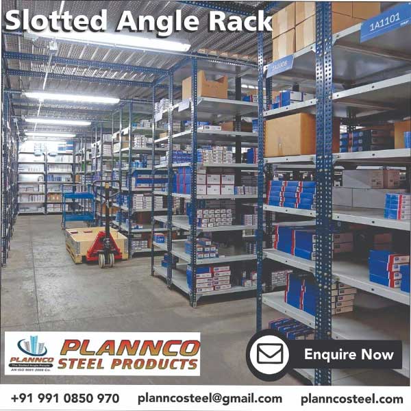 Slotted Angle Shelving Rack Manufacturers, Suppliers, Exporters in Prayagraj